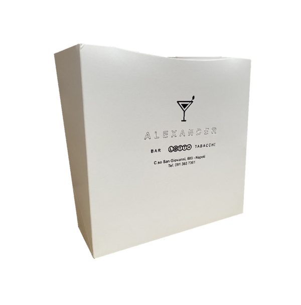 Scatola Francese Pasticceria Portatorte Personalizzato 1 stampa a caldo